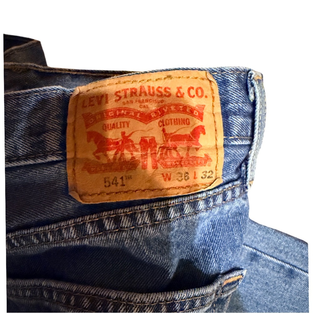 Jean bundle 36 x 32 Levi, Wrangler &‎ Dickies- 4 pair of work wear jeans - Picture 5 of 12